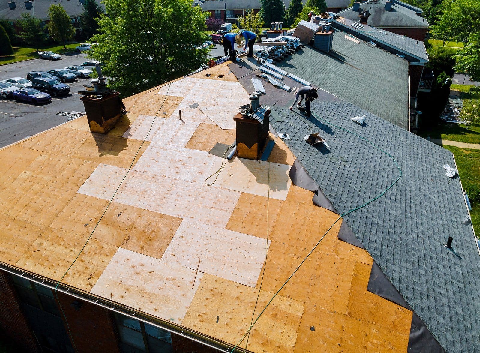 bigstock-Roof-Repairs-Old-Roof-Replacem