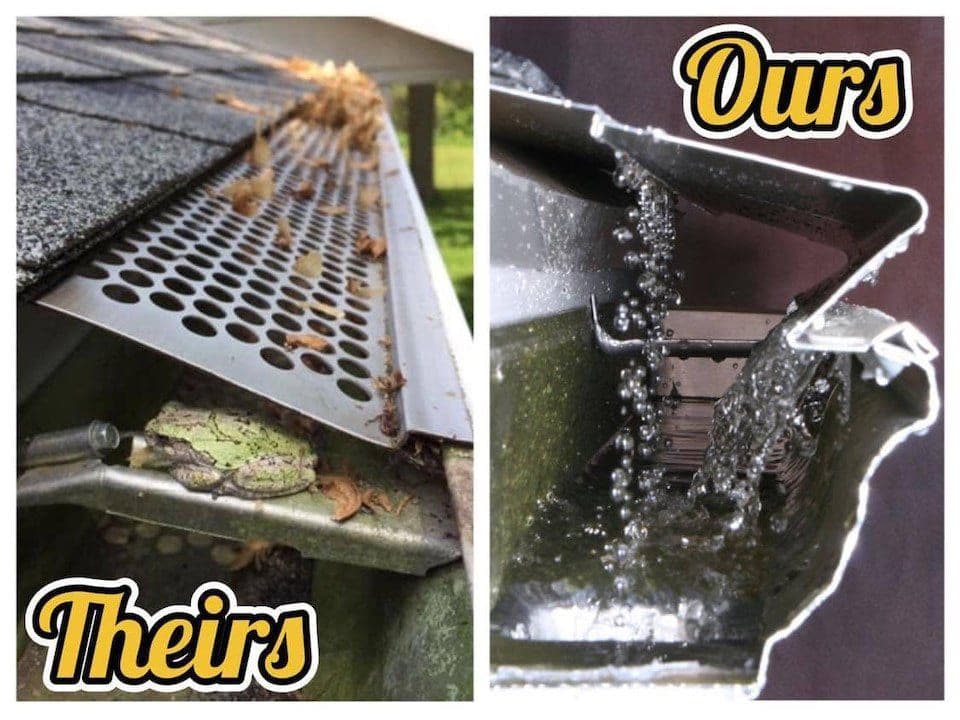 Gutter-Protection-Comparison-LeafX-Vs-Perforated