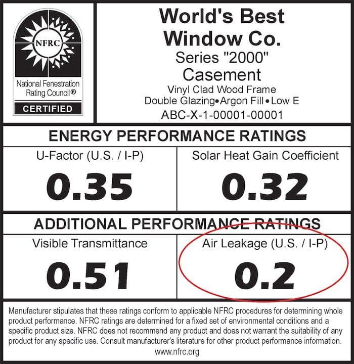 NFRC-Window-Energy-Efficiency-Sticker-Air-Leakage